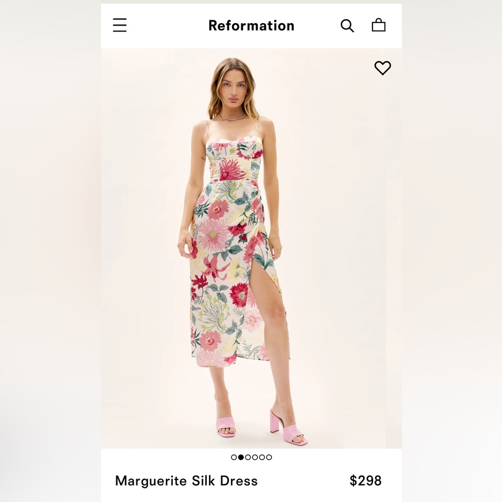 NWOT reformation dress size 4